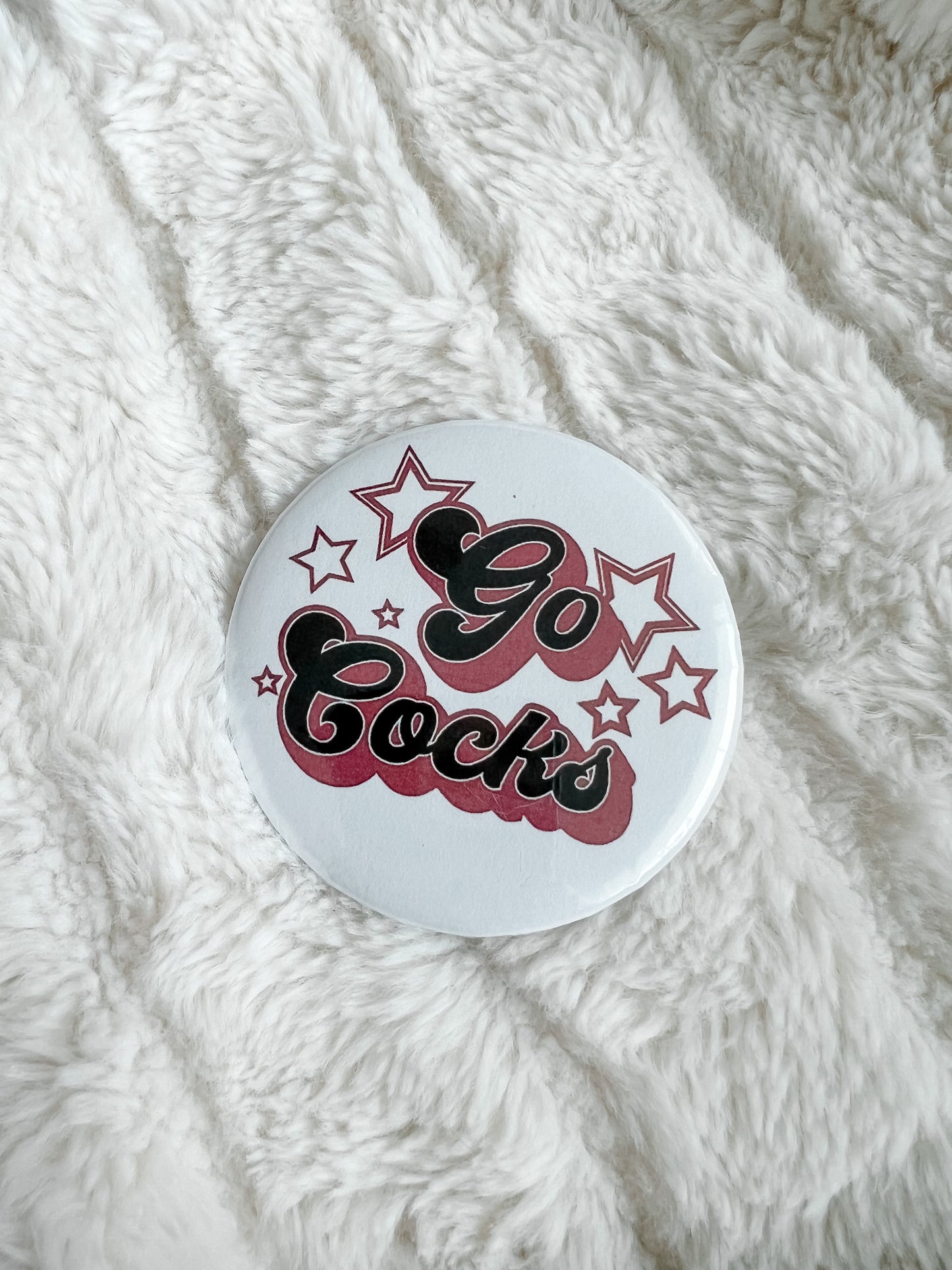 Go Cocks Button