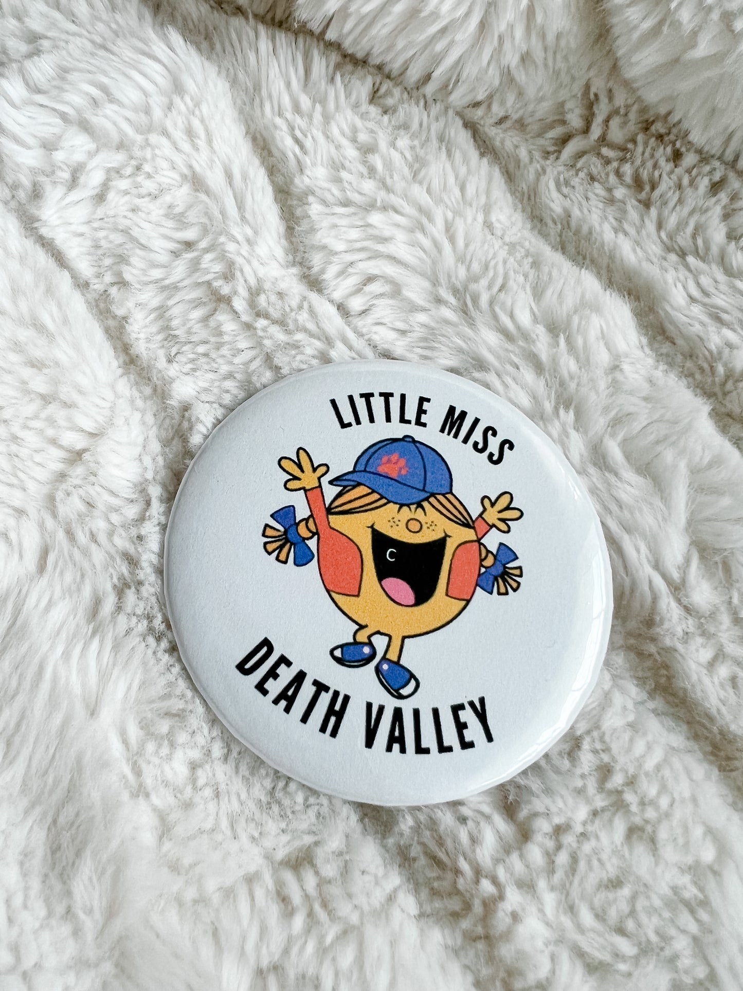 Little Miss Clemson Button