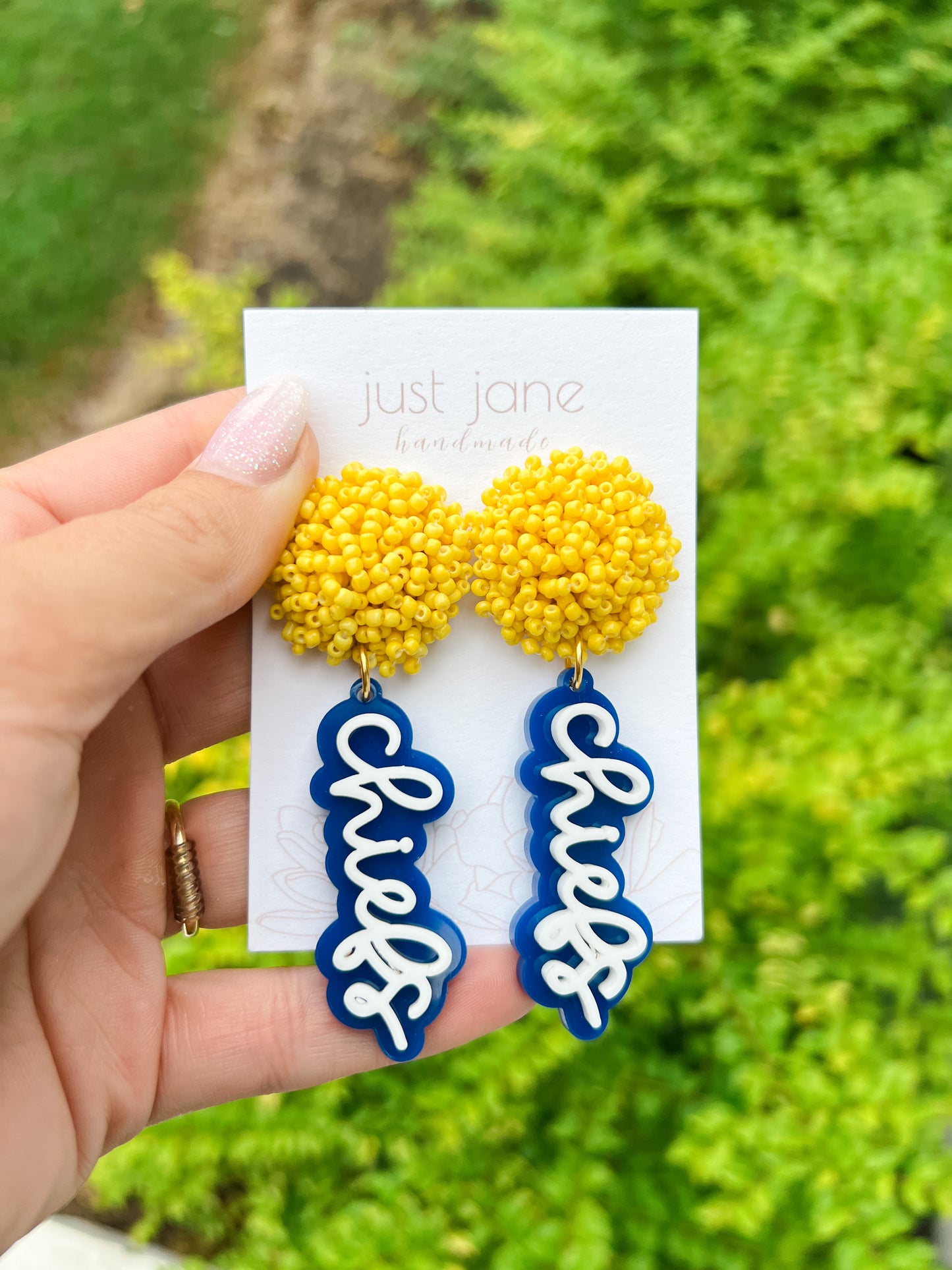 Chiefs Earrings