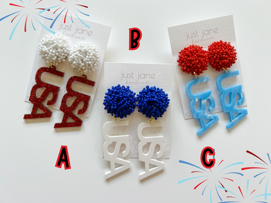 USA Earrings